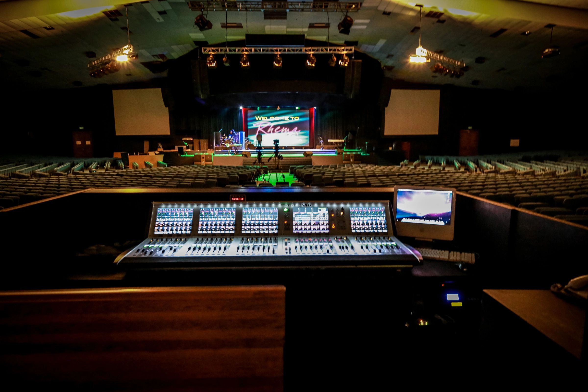 Big Event Music installation work